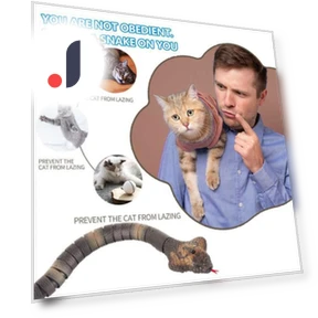 Rechargeable Remote Control Snake Toy — Interactive Animal Companions, Vogue Wardrobe