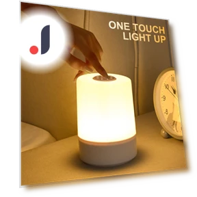 Rechargeable Touch Bedside Lamp — Lamps & Shades, Chic Interiors