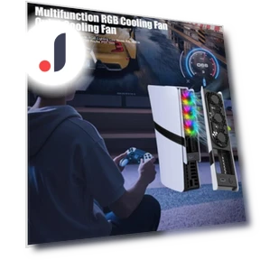 RGB Cooling Fan for Gaming Console — Cooling Pads & Fans, liqiangang