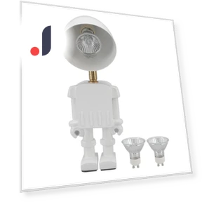 Robot Lamp Body Dimming Electric Candle Wax Melting Lamp — Flameless, KONNWEI