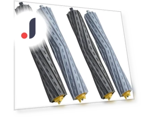 Rubber Roller Brush — Parts & Accessories, Five Colorful