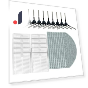 Side Brush Hepa Filter Wipes for Robotic Vacuum — Parts & Accessories, Modern Home Furnishing