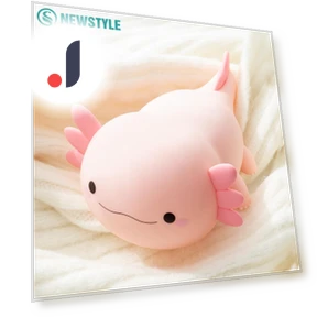 Silicone Axolotl Night Light — Night Lights, Modern Home Furnishing