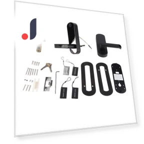 Smart Bluetooth Fingerprint Door Lock — Electromagnetic Security Locks, KONNWEI