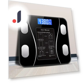 Smart Body Fat Scale — Body Composition Analysis, DC-HOME Textile