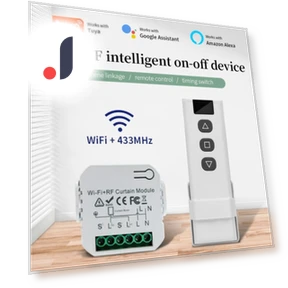 Smart Curtain Switch — Smart Home Modules, Tuya