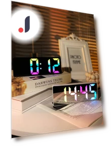 Smart Digital Alarm Clock — Alarms & Clocks, DC-HOME Textile
