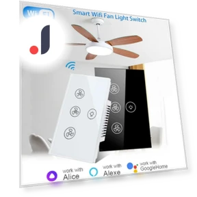 Smart Fan Light Switch — Smart Home Hubs & Controllers, Modern Home Furnishing