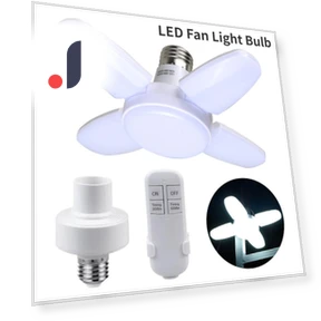 Smart LED Fan Light Bulb — LED, Modern Home Furnishing