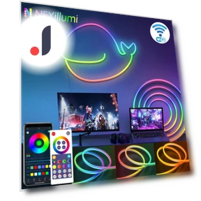 Smart LED Neon Light RGBIC Dreamcolor — LED Strips, Modern Home Furnishing