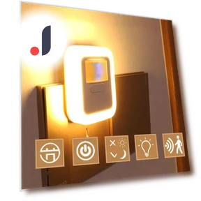 Smart LED Night Light with Motion and Sound Sensor — Night Lights, DC-HOME Textile