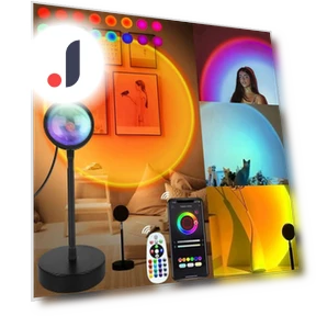 Smart Sunset LED Night Light — Night Lights, Modern Home Furnishing