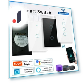 Smart Wall Touch Switch — Smart Home Hubs & Controllers, Modern Home Furnishing
