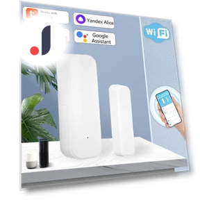 Smart WiFi Door Sensor — Smart Home Security, Modern Home Furnishing