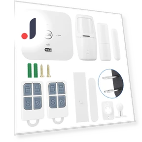Smart WIFI GSM Home Security System PIR — Smart Home Security, KONNWEI