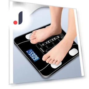 Smart Wireless Digital Bathroom Scale — Weight Management Tools, DC-HOME Textile