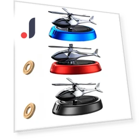 Solar Auto-Rotating Car Air Freshener — Car Air Fresheners, Mlina-J