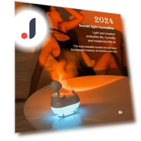Sunset Light Air Humidifier — Air Moisturizers, Chic Interiors