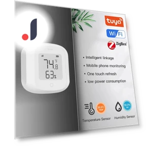 Temperature and Humidity Sensor — Home Climate Control, DC-HOME Textile