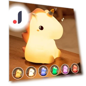 Unicorn Night Light — Kids' Lamps, Modern Home Furnishing
