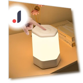 USB Night Light with Touch Control — Lamps & Shades, DC-HOME Textile