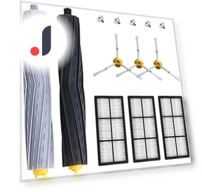 Vacuum Cleaner Parts Kit — Parts & Accessories, Five Colorful