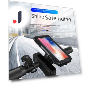 Waterproof Motorcycle Phone Holder with Charging and Touch Screen — Dashboard Installation Kits, StrideBox