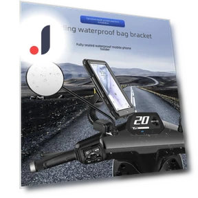 Waterproof Phone Holder for Electric Vehicles — Dashboard Installation Kits, StrideBox