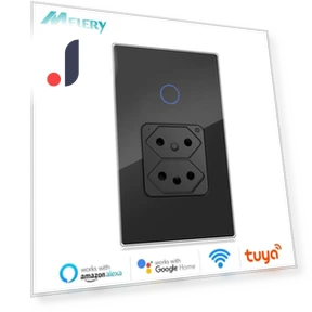 Wi-Fi Smart Wall Outlet Light Switch — Outlet Switches, Melery