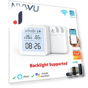 WiFi Temperature and Humidity Sensor — Home Climate Control, DC-HOME Textile