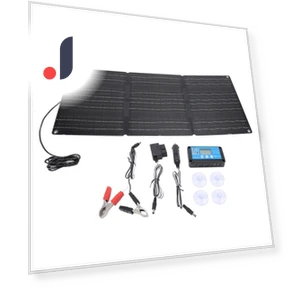 100W Portable Foldable Solar Panel Kit — Solar & Wind Power, Vestidos