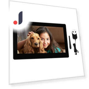 13.3 Inch IPS WiFi Touch Screen Digital Photo Frame — Digital Frames, Zeblaze