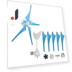 5-Blade Wind Turbine Kit with Power Controller — Solar Charging Solutions, Koogeelife