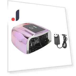 96W LED Rechargeable Touch Nail Lamp with Fast Curing Gradient Purple — Curing Lamps, TOMTOP JMS