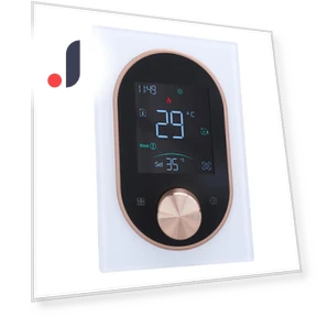Color Smart Thermostat with Programmable Touch Screen and Control Knob — Home Climate Control, Vestidos