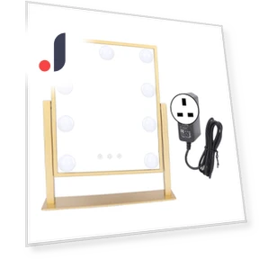 Makeup Mirror with LED Lights — Makeup, OutsideWorld