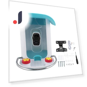 Smart Bird Feeder with Camera — Backyard Birding, Zeblaze