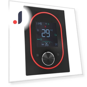 Smart Color Thermostat with LCD Display — Home Climate Control, Vestidos