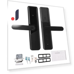 Smart Door Lock with Fingerprint Protection — Biometric Security, Vestidos