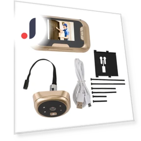 Smart Door Viewer with 3-inch Screen — Viewers, Neoglint