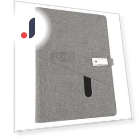 Smart Office Notebook with Charging Ports — Charging Solutions, Zeblaze