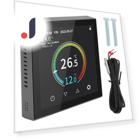 Smart Thermostat with Color Screen — Home Climate Control, Vestidos