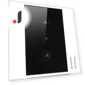 Smart Touch Switch WiFi Fan — Ceiling Fan Wall Controls, Neoglint