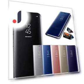Smart View Mirror Flip Cover — Phone Accessories, hengbo-Cases