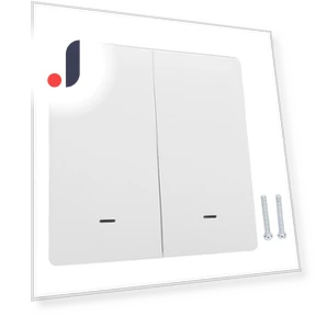 Smart Wall Switch with Button and App for Remote Voice Control — Ceiling Fan Wall Controls, Neoglint