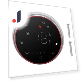 Smart WiFi Thermostat with LED Display — Home Climate Control, Vestidos