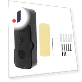 Wifi Smart Wireless Video Doorbell — Smart Home Security, KONNWEI