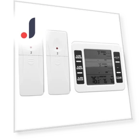 Wireless Refrigerator Thermometer with Audible Alarm — Refrigerator, Vestidos