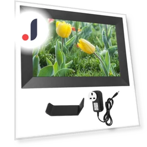 10.1-inch Digital Photo Frame with WiFi and Touchscreen IPS Display — Digital Frames, DIYelecs