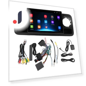 13.3-inch Touchscreen Car Stereo with Wireless Carplay and Android Auto GPS Navigation — Stereo Receivers, Fishine